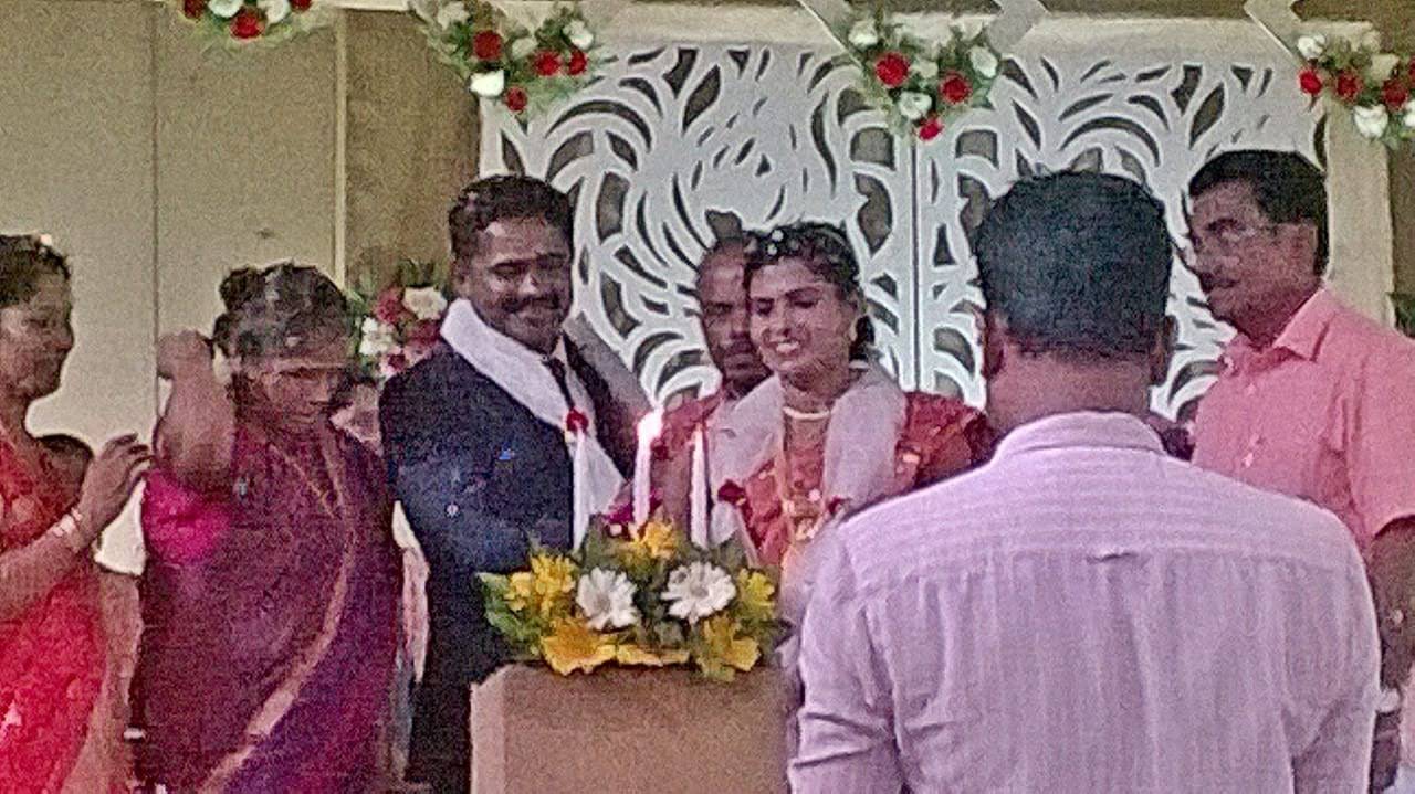 Jopaulin Stephan francis'Wedding