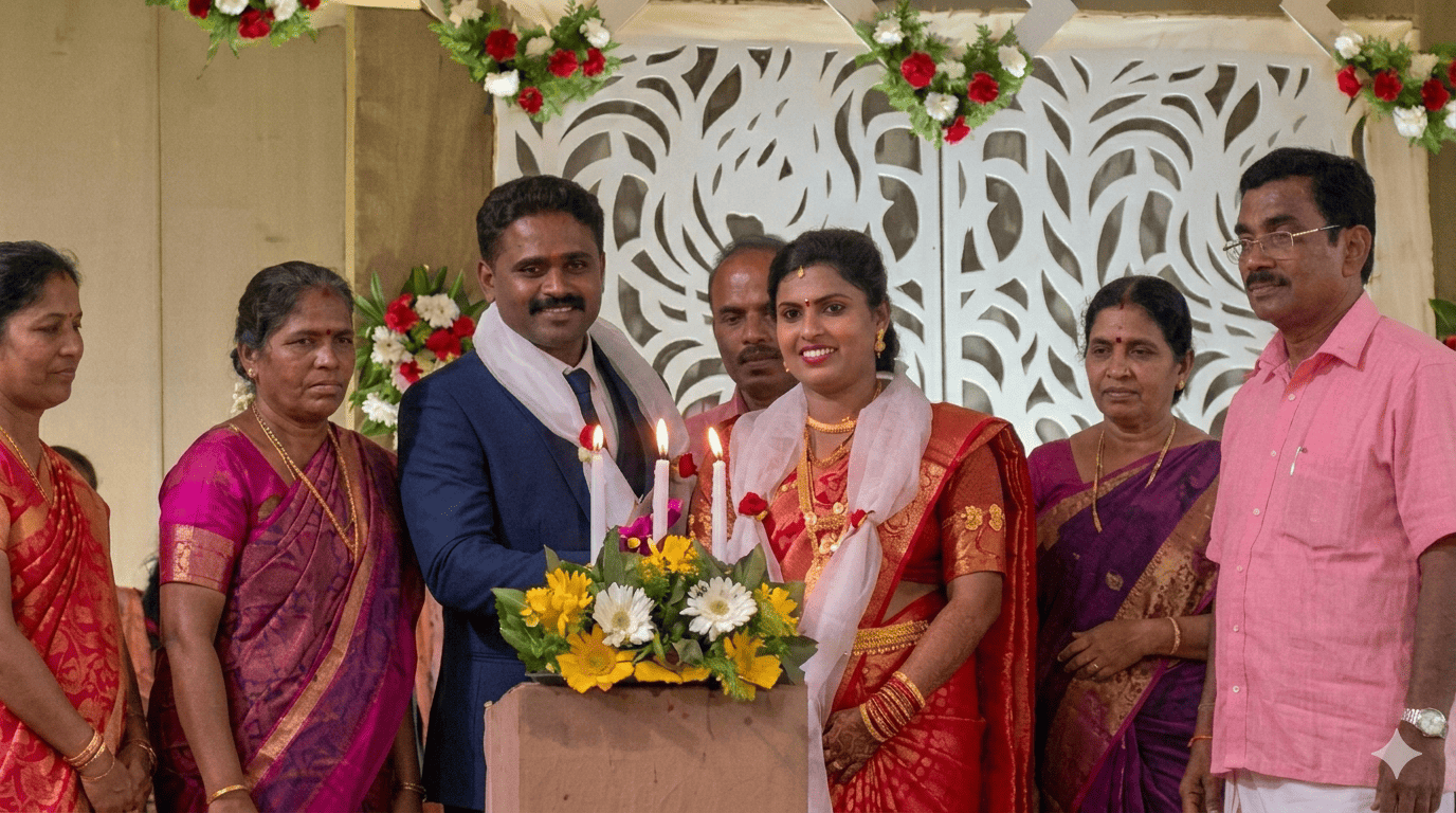 Jopaulin Stephan francis'Wedding