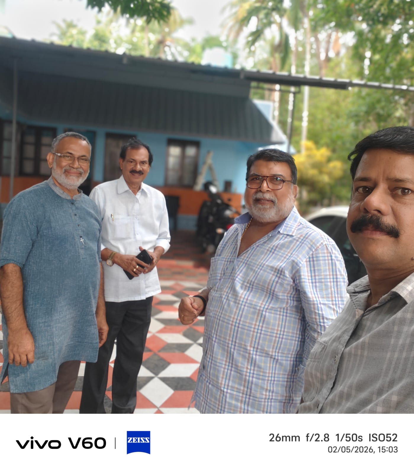 VISIT TO "BHARATHA" FR.JAMES RESIDENCE