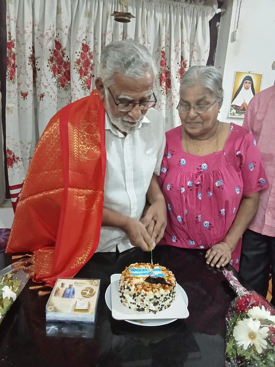 50th WEDDING ANNIVERSARY OF STEPHAN & LUCY MELEDATH